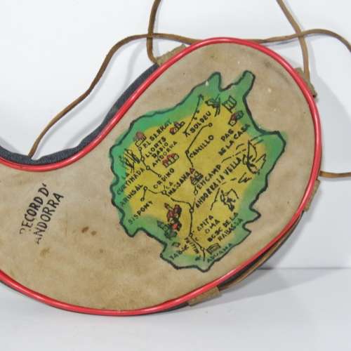 Vintage Record D Andorra water bag