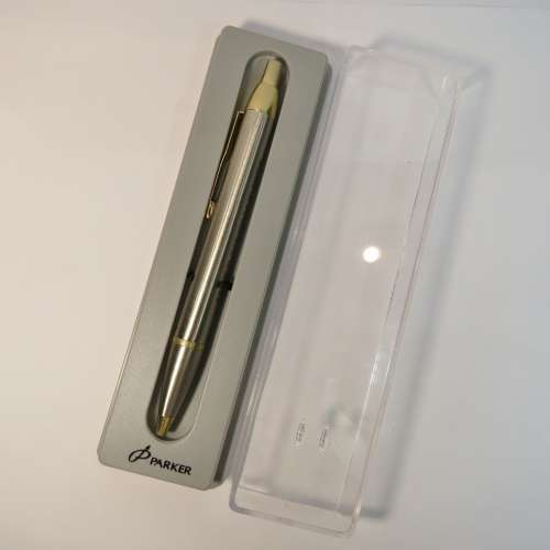 Anglo V3 Crane Hire Parker ball point pen - Needs refill