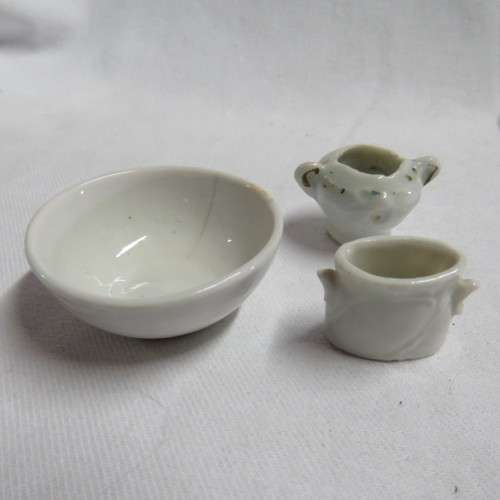 Lot of antique doll`s porcelain - 14 Pieces in total