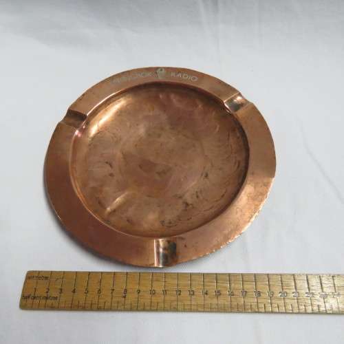 Springbok Radio copper ashtray - Rare piece