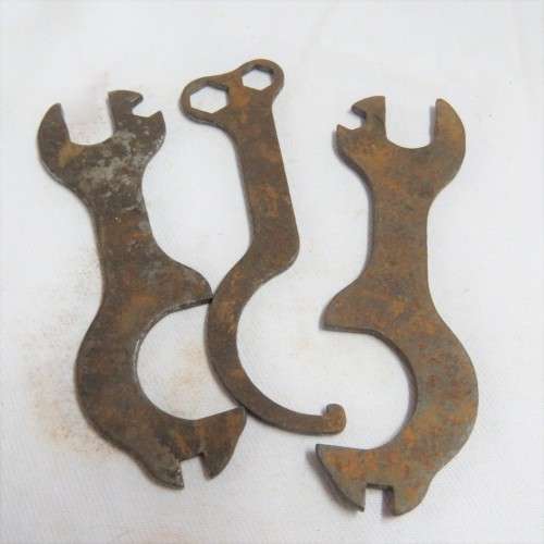 Lot of 3 vintage spanners