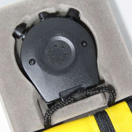 Liebherr digital stopwatch with arm pouch