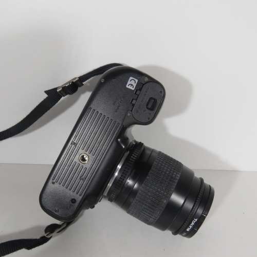 Nikon F50 SLR 35 mm camera with 35-80 mm lens in bag - Not tested - Sold as is
