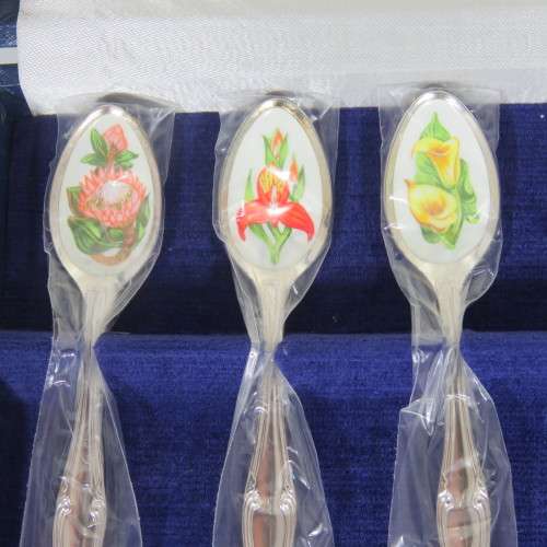 South African Wildflower spoon collection - Perfect condition