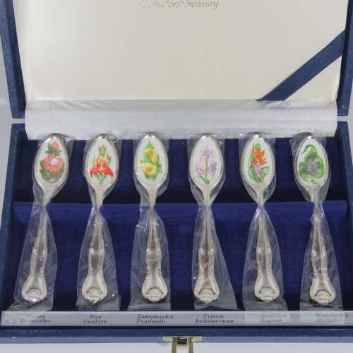 South African Wildflower spoon collection - Perfect condition