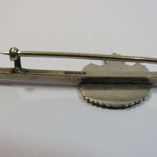 Royal Engineers silver sweetheart brooch