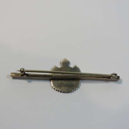 Royal Engineers silver sweetheart brooch
