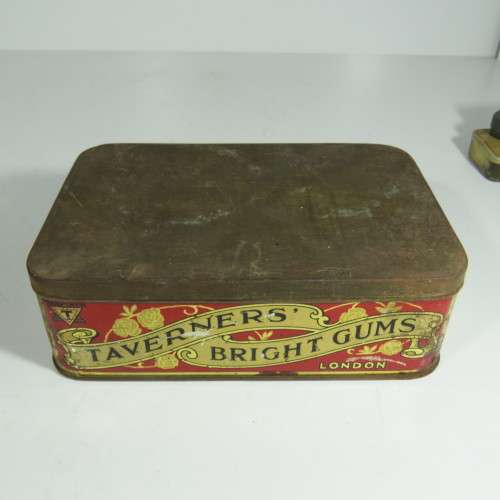 Lot of 6 old tins