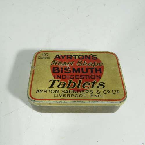 Lot of 6 old tins