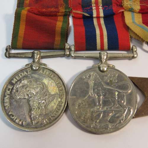 Set of 4 WW2 medals issued to M12962 H.Bull
