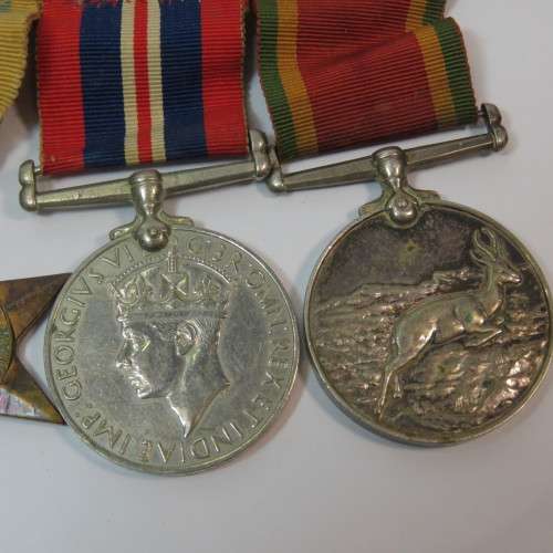 Set of 4 WW2 medals issued to M12962 H.Bull