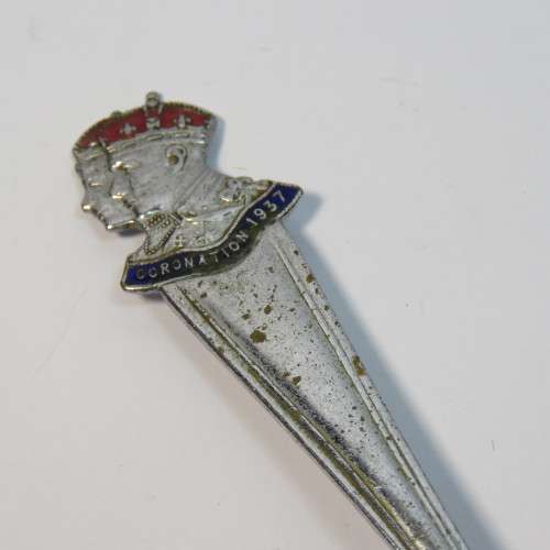 1937 Coronation spoon - George 6