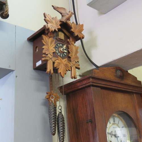 Black Forest Cuckoo clock 1950/60 - Excellent condition - 27 x 17 cm - Face 6 x 6 cm