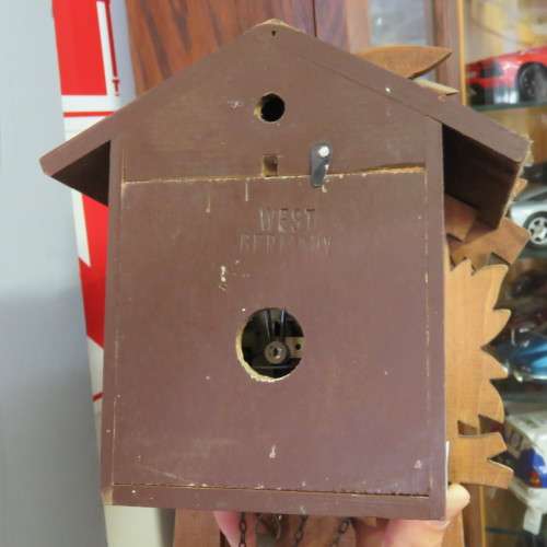 Black Forest Cuckoo clock 1950/60 - Excellent condition - 27 x 17 cm - Face 6 x 6 cm