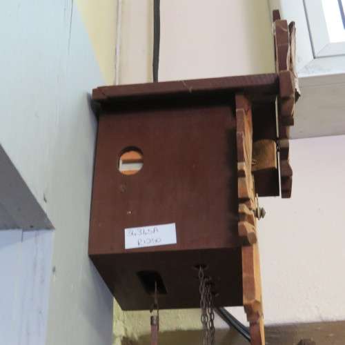 Black Forest Cuckoo clock 1950/60 - Excellent condition - 27 x 17 cm - Face 6 x 6 cm