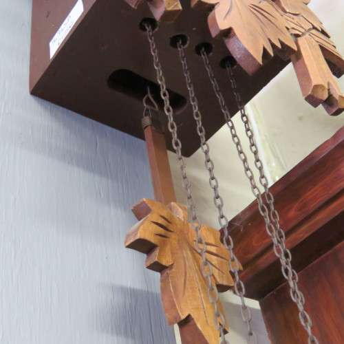 Black Forest Cuckoo clock 1950/60 - Excellent condition - 27 x 17 cm - Face 6 x 6 cm