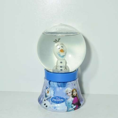 Disney Frozen bubble bath glitter globe with Olaf - Sealed