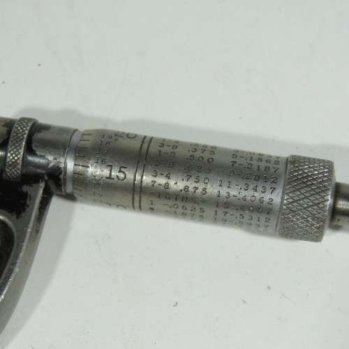 Vintage Starrett #436 micrometer