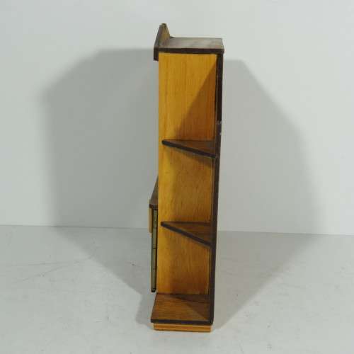 Vintage doll`s furniture - Wooden cabinet for lounge - Handmade