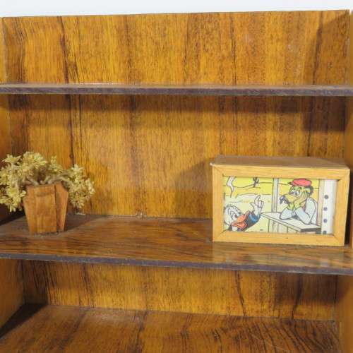 Vintage doll`s furniture - TV cabinet
