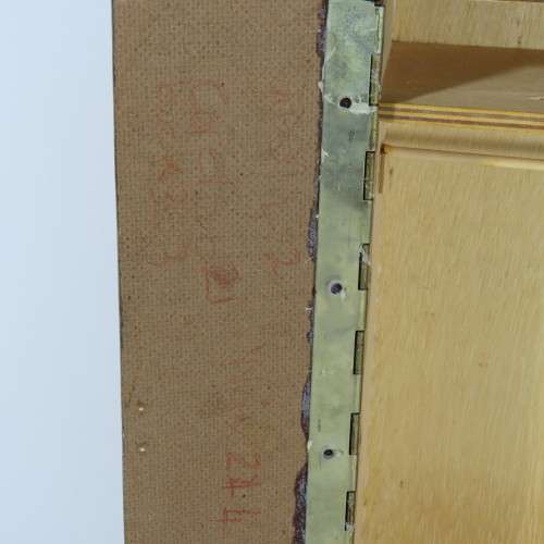 Handmade wooden doll house closet - 30 x 17 cm