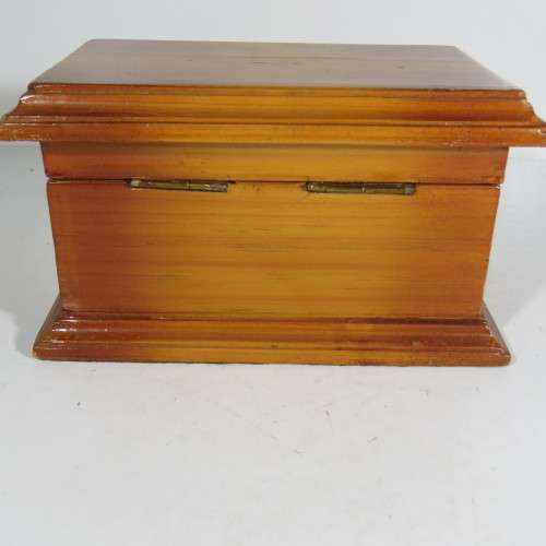 Vintage  jewellery box with cushioning inside