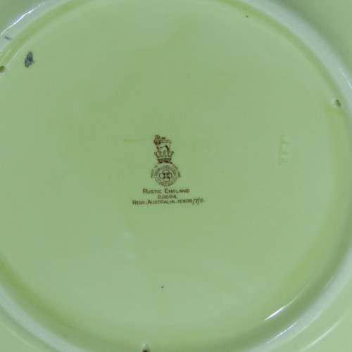 Royal Doulton Rustic England Large wall plate - 35 x 35 cm