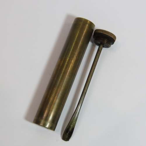 WW2 brass .303 rifle oiler