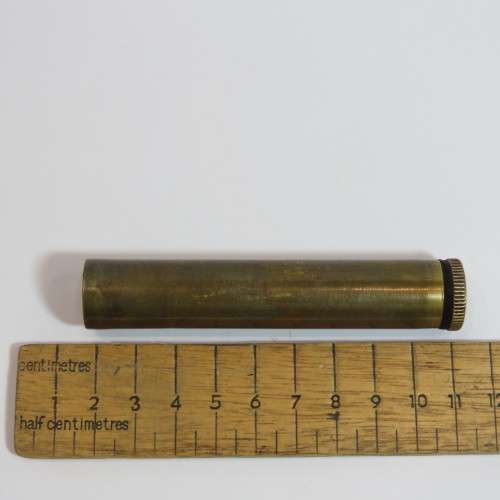 WW2 brass .303 rifle oiler