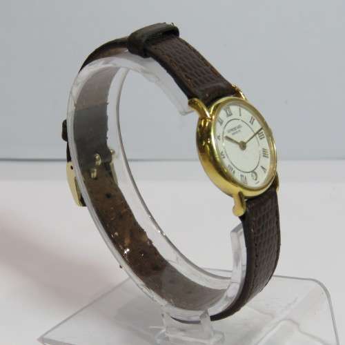 Raymond Weil 18kt gold plated ladies quartz watch - Working