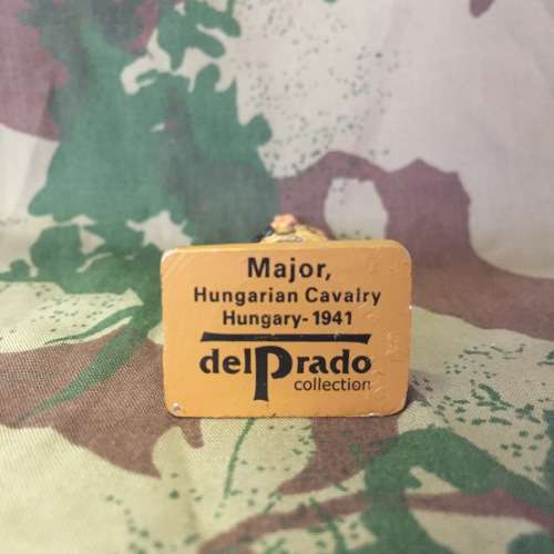 WW2 1941 Hungarian Cavalry Major lead soldier  DelPrado collection