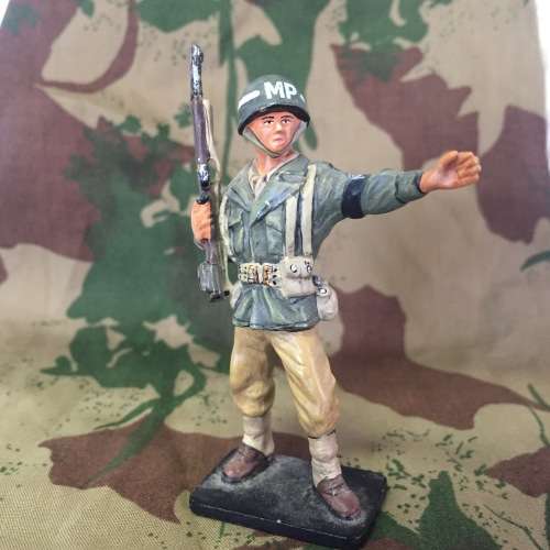 USA 1944 Military Police Corporal - 9th Air Force  lead soldier  DelPrado collection