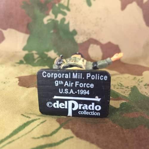 USA 1944 Military Police Corporal - 9th Air Force  lead soldier  DelPrado collection