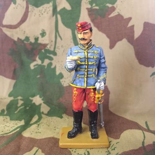 WW1 1914 Austro-Hungarian Army Hussar lead soldier  DelPrado collection
