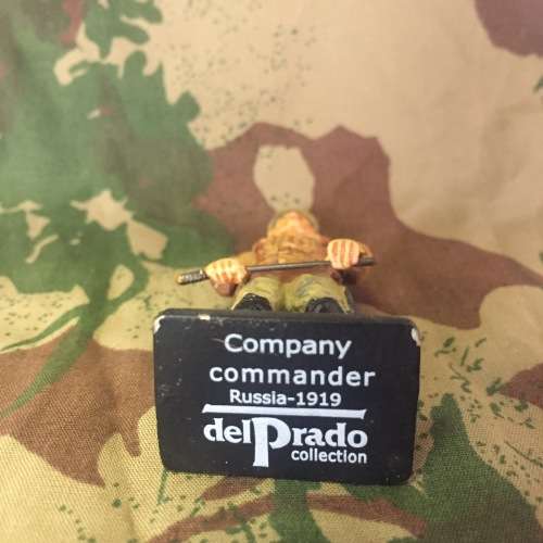 1919 Russia company commander lead soldier  DelPrado collection