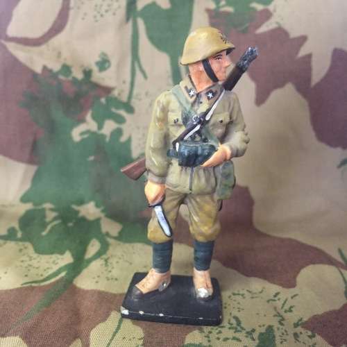 WW2 1942 Italian Guastatore Tobruk lead soldier - DelPrado collection