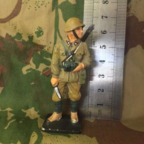 WW2 1942 Italian Guastatore Tobruk lead soldier - DelPrado collection