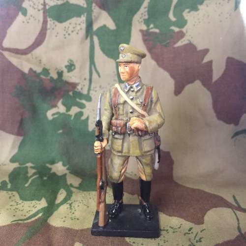 WW2 1939 Polish 18th Lancers regiment Trooper lead soldier - DelPrado collection