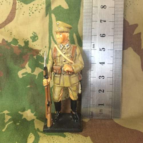 WW2 1939 Polish 18th Lancers regiment Trooper lead soldier - DelPrado collection