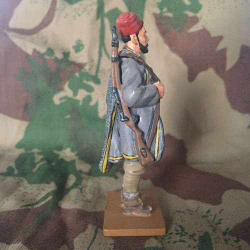 WW2 1944 Greece ELAS Partisan lead soldier - DelPrado collection