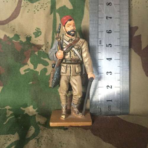 WW2 1944 Greece ELAS Partisan lead soldier - DelPrado collection