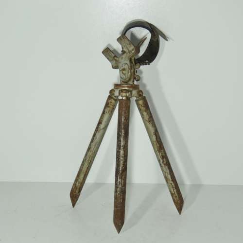 Vintage rifle shooting tripod
