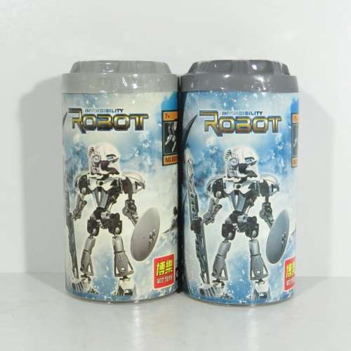 Pair of Wit Toys #8815 Invincibility Robot building blocks set
