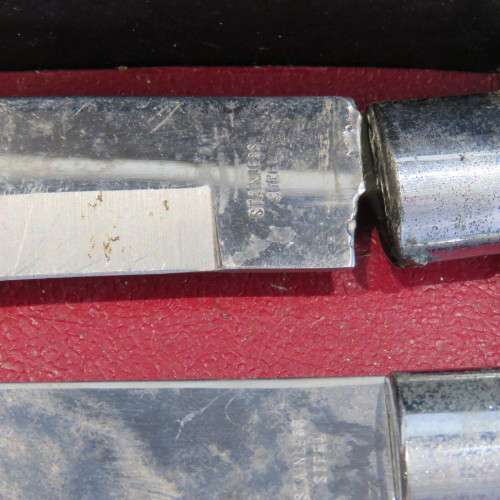 Vintage Stainless Steel carving set - Repaired - In box