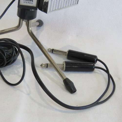 Vintage Phillips stereo microphone - not tested