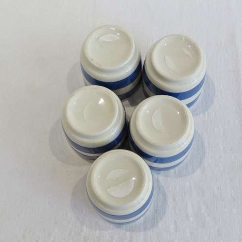 TG Green Cornish kitchenware - Lot of 4 saucers - Circa 1930`s