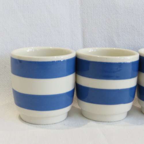 TG Green Cornish kitchenware - Lot of 4 saucers - Circa 1930`s