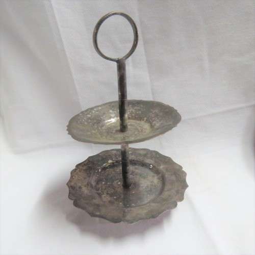 Seranco silverplate sweets tray