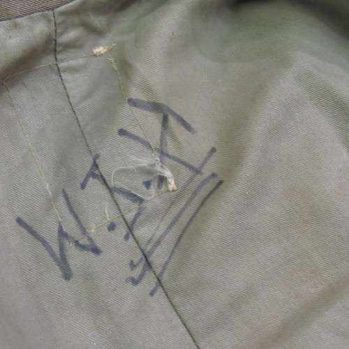 SADF Trench coat/rain coat - with fold out leg covers - Armpit to armpit: 56cm - Armpit to cuff: 46c