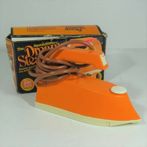 Vintage Dream Streamer Salt iron with original box and attachtments
